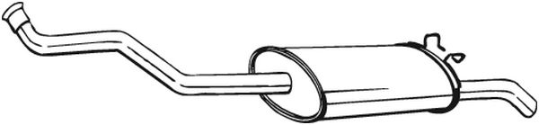 BOSAL 278-221 Silenziatore...