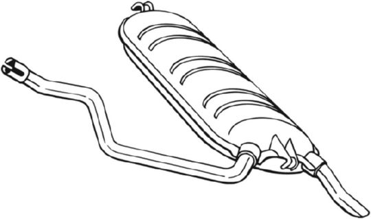 BOSAL 278-239 Silenziatore...