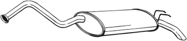 BOSAL 278-313 Silenziatore...
