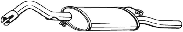 BOSAL 278-581 Silenziatore...