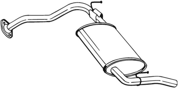 BOSAL 278-603 Silenziatore...