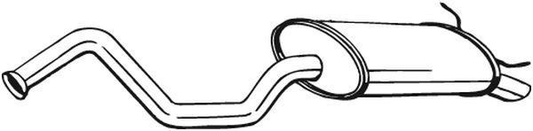 BOSAL 278-769 Silenziatore...
