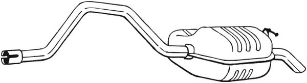 BOSAL 278-857 Silenziatore...