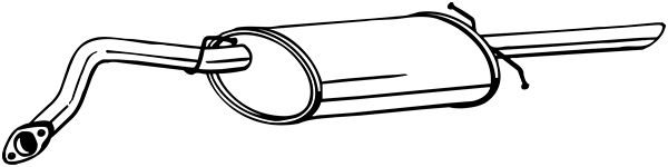 BOSAL 278-875 Silenziatore...