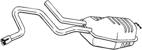 BOSAL 278-965 Silenziatore...