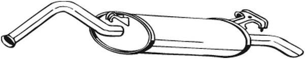 BOSAL 278-975 Silenziatore...