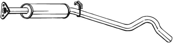 BOSAL 279-109 Silenziatore...