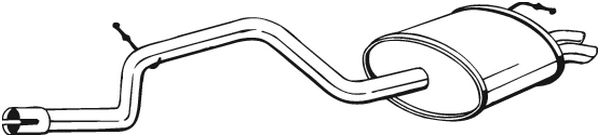 BOSAL 279-113 Silenziatore...