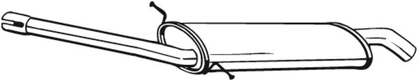 BOSAL 279-165 Silenziatore...