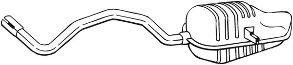 BOSAL 279-431 Silenziatore...