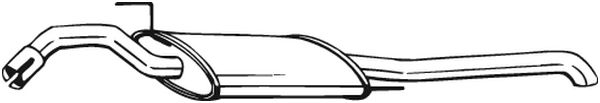 BOSAL 279-461 Silenziatore...