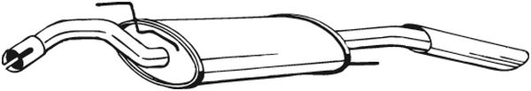 BOSAL 279-489 Silenziatore...