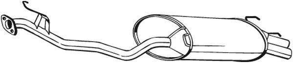 BOSAL 279-513 Silenziatore...