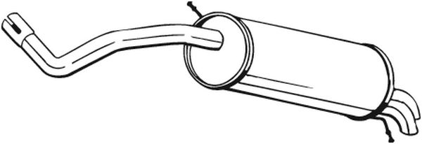 BOSAL 279-537 Silenziatore...