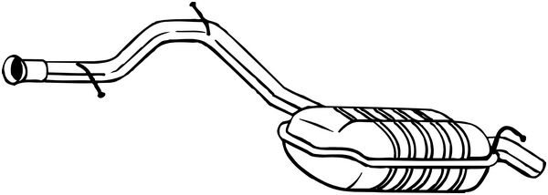 BOSAL 279-691 Silenziatore...