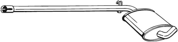 BOSAL 279-695 Silenziatore...