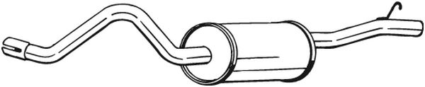 BOSAL 279-765 Silenziatore...