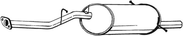 BOSAL 279-907 Silenziatore...