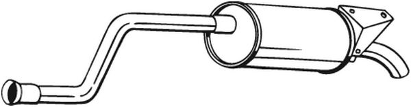 BOSAL 279-953 Silenziatore...