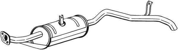 BOSAL 280-007 Silenziatore...