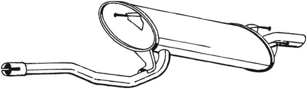 BOSAL 282-085 Silenziatore...