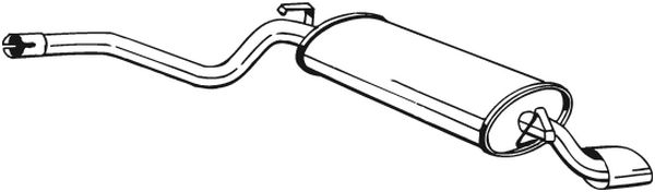 BOSAL 280-215 Silenziatore...