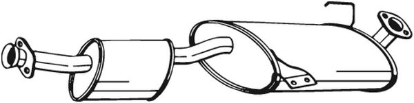 BOSAL 280-233 Silenziatore...