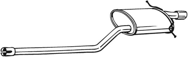 BOSAL 280-241 Silenziatore...