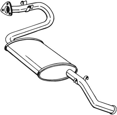 BOSAL 280-273 Silenziatore...