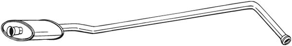BOSAL 280-435 Silenziatore...