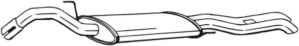BOSAL 280-781 Silenziatore...