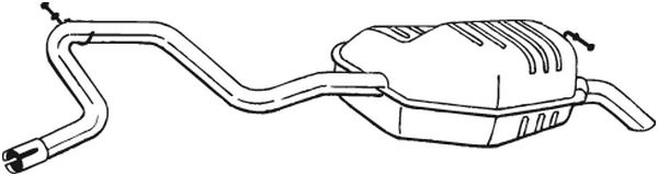 BOSAL 280-865 Silenziatore...