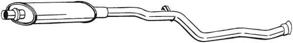 BOSAL 281-007 Silenziatore...