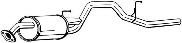 BOSAL 281-087 Silenziatore...