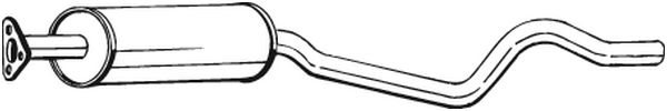 BOSAL 281-129 Silenziatore...