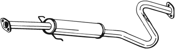 BOSAL 281-215 Silenziatore centrale