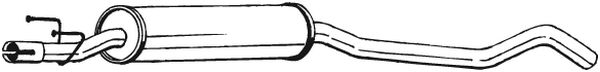 BOSAL 281-541 Silenziatore...