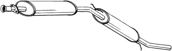 BOSAL 281-643 Silenziatore...