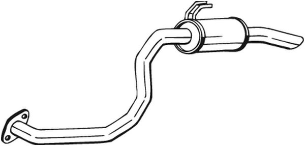BOSAL 281-653 Silenziatore...