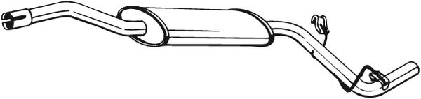 BOSAL 281-681 Silenziatore...