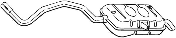 BOSAL 281-813 Silenziatore...