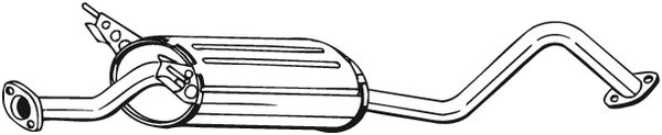 BOSAL 281-865 Silenziatore...