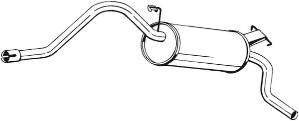 BOSAL 281-917 Silenziatore...