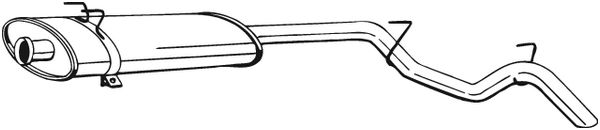 BOSAL 281-943 Silenziatore...