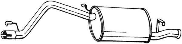 BOSAL 282-179 Silenziatore posteriore