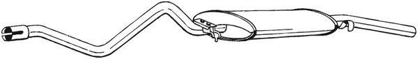 BOSAL 282-205 Silenziatore...