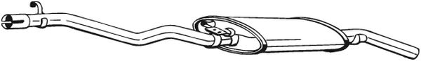 BOSAL 282-313 Silenziatore...