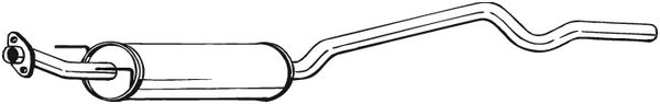 BOSAL 282-315 Silenziatore...