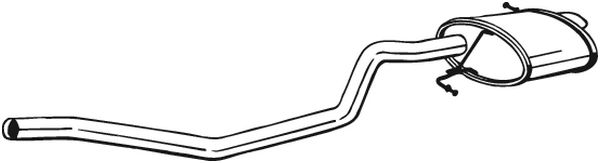 BOSAL 282-725 Silenziatore...