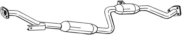 BOSAL 282-743 Silenziatore...